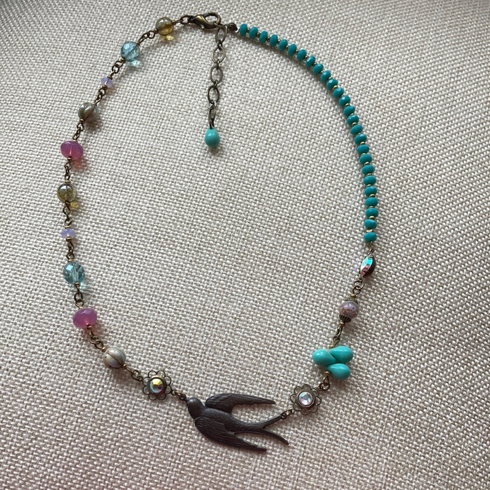 Unique necklace made by a local craftsman.